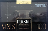 Compact Cassette: Maxell / Hitachi Maxell - MX-S 90