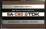 Compact Cassette: TDK  - SA 60