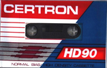 Compact Cassette:  Certron - HD 90