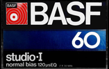 Compact Cassette: BASF  - Studio I 60