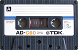 Compact Cassette: TDK  - AD 60