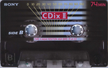 Compact Cassette: Sony  - CDix II 74