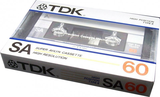 Compact Cassette: TDK  - SA 60