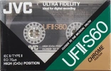 Compact Cassette: ICM JVC - UFII-S 60