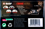 Compact Cassette: BASF  - Chrome Super II 60