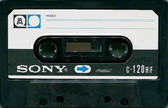 Compact Cassette Sony HF 120 Type I Normal 1972 Japan