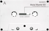 Compact Cassette: Sony  - Metal Master 60