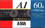 Compact Cassette: FUJI AXIA - A1 60