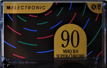 Compact Cassette Melectronic MHQ II-S 90 Type II Chrome 1994 Switzerland