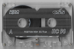 Compact Cassette: Unknown PEGO Magnetic -  90