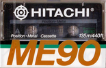 Compact Cassette: Maxell / Hitachi Hitachi - ME 90