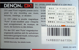 Compact Cassette: Nippon Columbia / Denon Denon - DX1 60