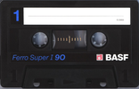 Compact Cassette: BASF  - Ferro Super I 90