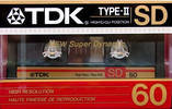 Compact Cassette: TDK  - SD 60