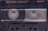 Compact Cassette: Sony  - UCX-S 60