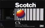 Compact Cassette: Nippon Columbia / Denon Scotch - CX 60