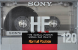 Compact Cassette: Sony  - HF 120