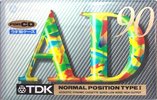 Compact Cassette: TDK  - AD 90