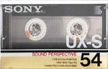 Compact Cassette: Sony  - UX-S 54