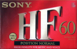 Compact Cassette: Sony  - HF 60