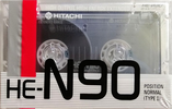 Compact Cassette: Maxell / Hitachi Hitachi - HE-N 90