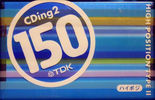 Compact Cassette: TDK  - CDing 2 150