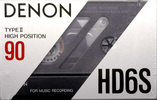 Compact Cassette: Nippon Columbia / Denon Denon - HD6S 90