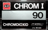 Compact Cassette M&R Chrom I 90 Type II Chrome 1980 Germany