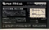 Compact Cassette Fuji FR-II 46 Type II Chrome 1982 Japan