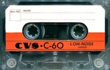 Compact Cassette CVS 60 Type I Normal Japan