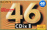 Compact Cassette: Sony  - CDix II 46