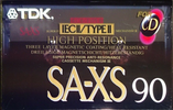 Compact Cassette: TDK  - SA-XS 90