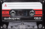 Compact Cassette:  Audiosonic -  60