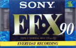 Compact Cassette: Sony  - EF-X 90