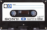 Compact Cassette Sony HF 120 Type I Normal 1972 Japan