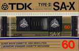 Compact Cassette: TDK  - SA-X 60