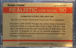 Compact Cassette: Realistic  -  60