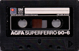 Compact Cassette: AGFA  - SUPERFERRO 90+6