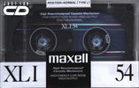 Compact Cassette: Maxell / Hitachi Maxell - XLI 54