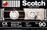 Compact Cassette: Sunkyong Magnetic Limited (SKM) Scotch - CX 90