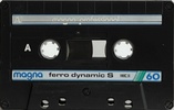 Compact Cassette Magna Ferro Dynamic S 60 Type I Normal 1987 Europe