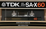 Compact Cassette: TDK  - SA-X 60