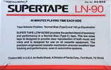 Compact Cassette: Realistic SUPERTAPE - LN 90