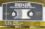 Compact Cassette: Maxell / Hitachi Maxell - MX 46