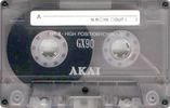 Compact Cassette: Mitsubishi Akai - GX 90