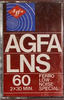 Compact Cassette: AGFA  - LNS 60