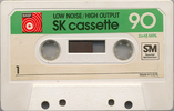 Compact Cassette BASF SK 90 Type I Normal 1974 USA