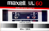 Compact Cassette: Maxell / Hitachi Maxell - UL 60