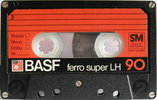 Compact Cassette: BASF  - Ferro Super LH 90