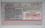 Compact Cassette: Maxell / Hitachi Maxell - MX 60